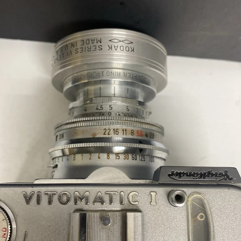 Voigtländer Vitomatic 35mm viewfinder camera with 50mm F2.8 lens